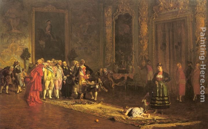 The Education of a Prince painting - Eduardo Zamacois y Zabala The Education of a Prince art painting
